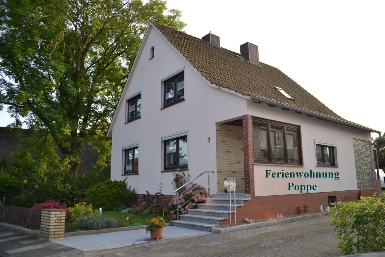 Ferienwohnung Poppe Loxstedt Bagian luar foto
