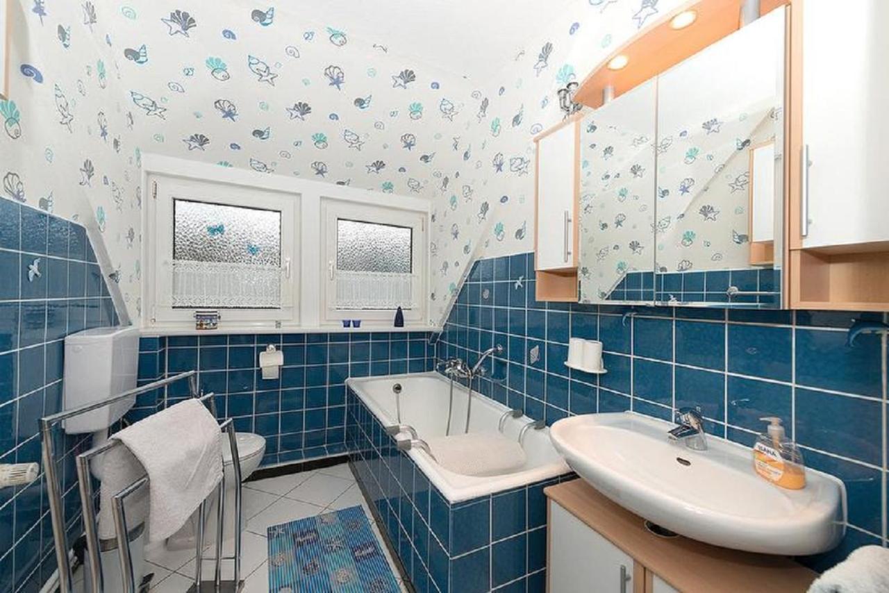 Ferienwohnung Poppe Loxstedt Bagian luar foto